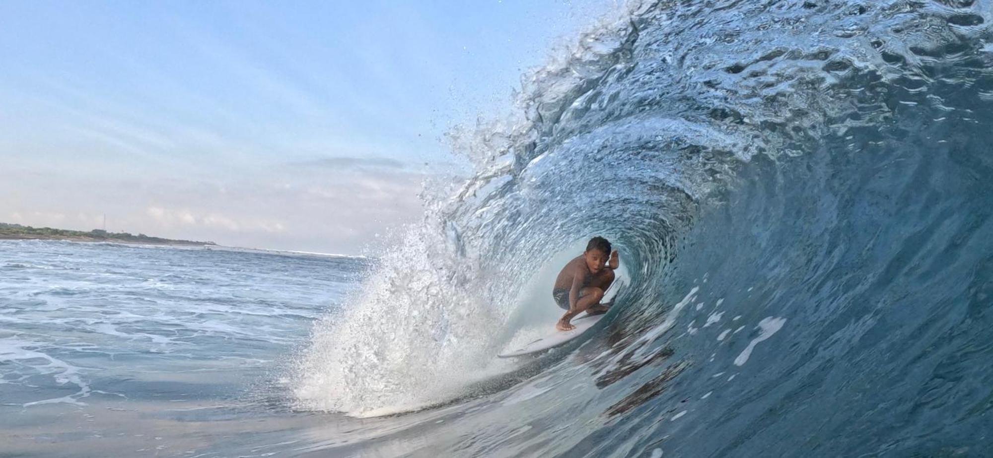 Medewi Secret Surfcamp Otel Pulukan Dış mekan fotoğraf